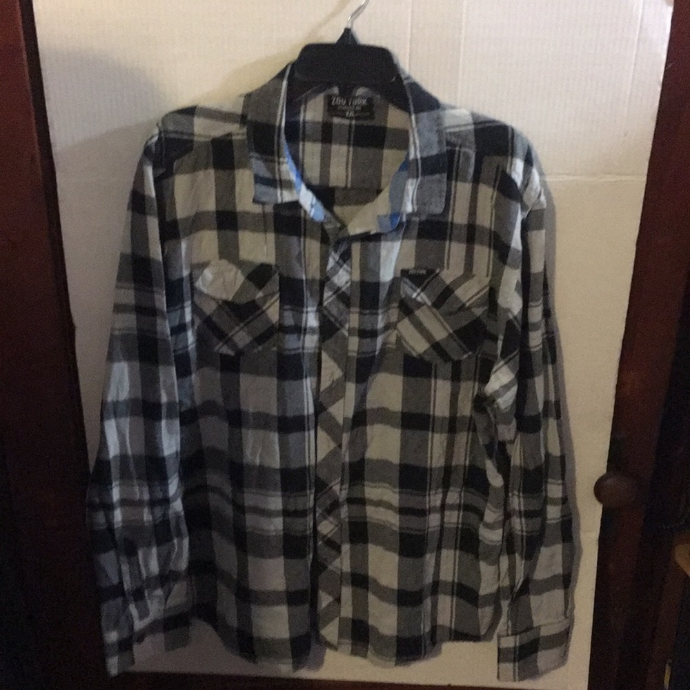 Vintage Zoo York Flannel Shirt Skater Threads